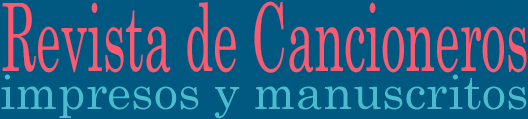 Revista de Cancioneros Impresos y Manuscritos