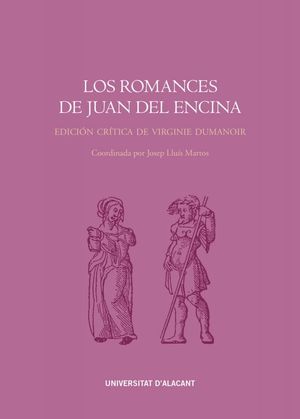 Cubierta del libro Los romances de Juan del Encina